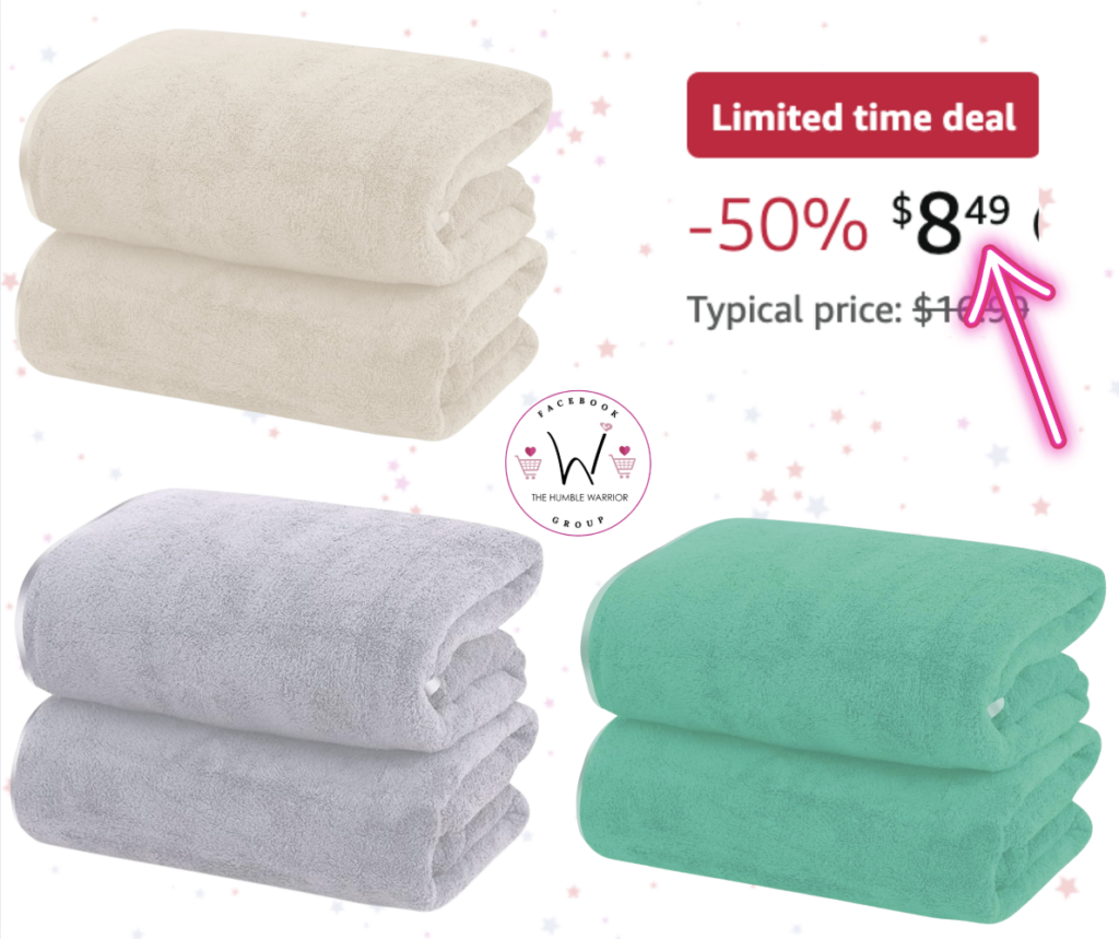 Silk Hemming Bath Towels!